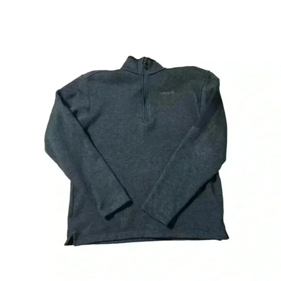 Avalanche 1/4 Zip Pullover Sweater Mens XLGray Mock Neck Hike Camp Layers - Picture 1 of 7